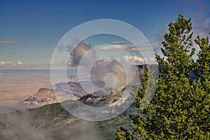 Grand Mesa Misty Clouds