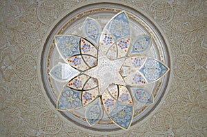 Grand mosque interiors
