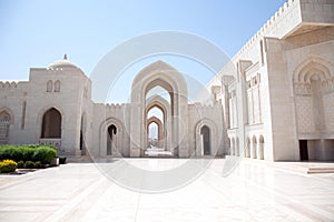 Grand Mosque.Muscat, Oman. photo