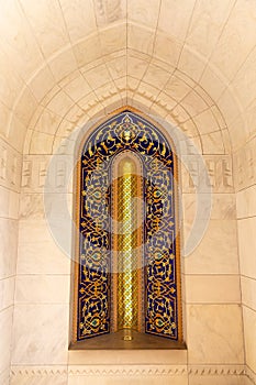 The Grand Mosque in Muscat Oman