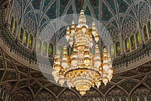 The Grand Mosque in Muscat Oman