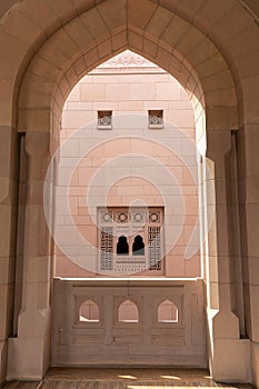 The Grand Mosque in Muscat Oman