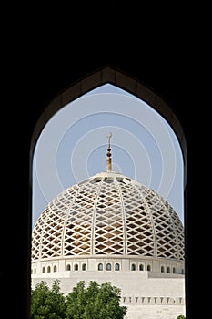 Grand mosque in muscat oman