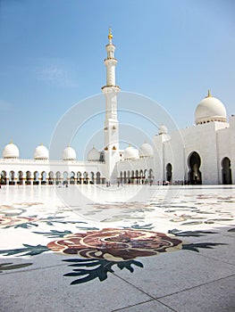 The Grand Mosque on sunshine day photo