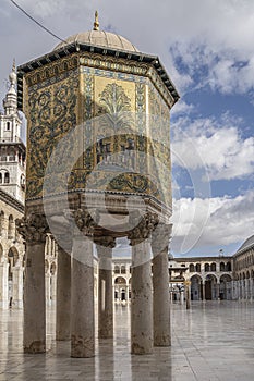 Grand Mosque, Umayyad mosque, Damascus, Syria