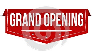 Grand opening banner design