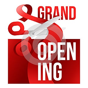 Grand Opening square banner template