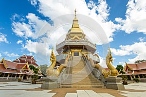 grand pagoda in thai temple