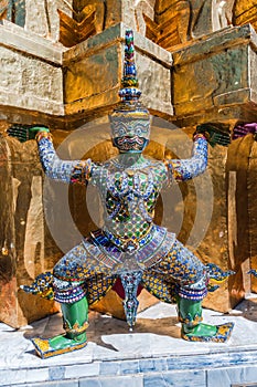 Grand Palace Blue Figure