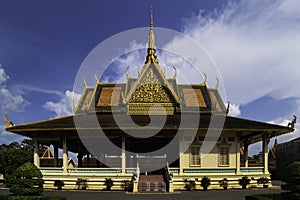 Grand palace, Cambodia. King, asian