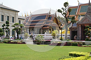 Grand Palace Garden, Bangkok, Thailand, Asia