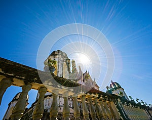 Grand palace in khao wang photo