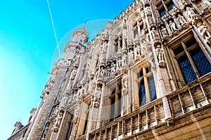 The Grand Palace Square in Brussels