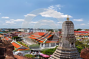 Grand palace and Wat Phra Kaew in Bangkok Thailand