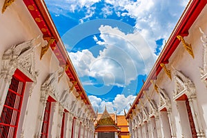 the Grand palace and Wat phra keaw in Bangkok