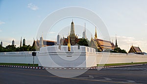 Grand palace and Wat phra keaw at  bangkok