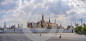 Grand palace and Wat phra keaw at Bangkok, Thailand