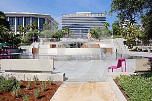 Grand Park in downtown Los Angeles