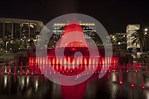 Grand Park Fountain Red