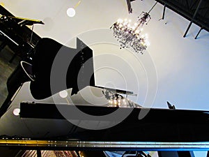 Grand piano display