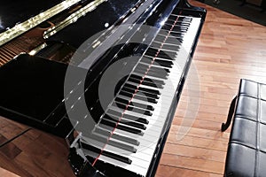 The grand piano