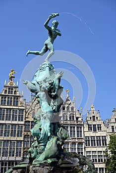 Grand place in Antwerp