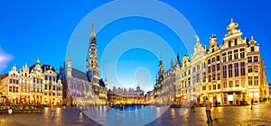 The Grand Place in Brussels