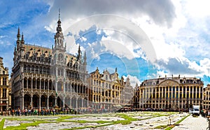 The Grand Place in Brussels