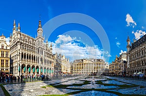 The Grand Place in Brussels