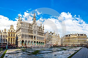 The Grand Place in Brussels