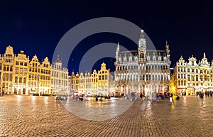 The Grand Place in Brussels