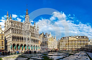 The Grand Place in Brussels