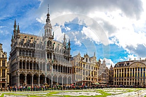 The Grand Place in Brussels