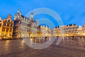 Grand Place in Brussels Belgium