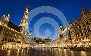Grand Place from Brussels, Belgium - landscape