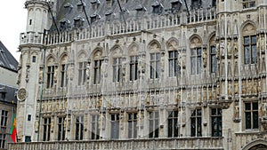 Grand place, brussels old city square, 4k