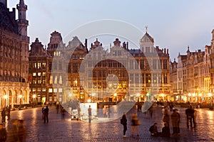 Grand Place in Bruxelles photo