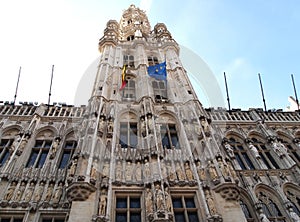 Grand Place or Grote Markt at Brussels Belgium photo