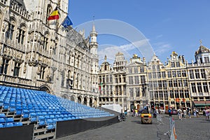 Grand Place Square with established