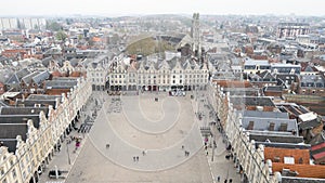 Grand place (town square) in Arras, France.