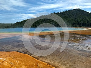 Grand prismatic from ground