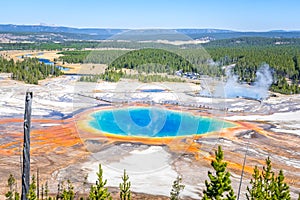 Grand Prismatic Hot Spring Yellowstone National Park