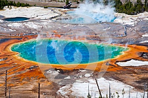 Grand Prismatic Spring photo