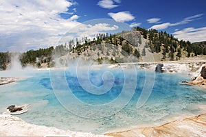 Grand Prismatic Spring at Yellowstone