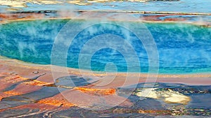 Grand Prismatic Spring at Yellowstone