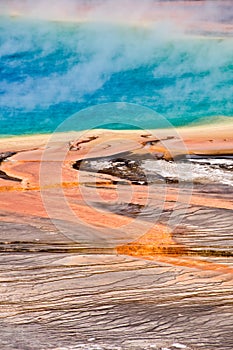 Grand Prismatic spring, Yellowstone National Park