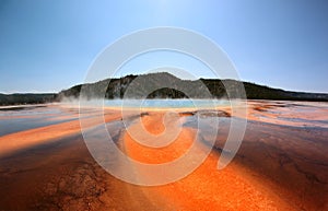 Grand Prismatic Spring, Yellowstone National Park, USA