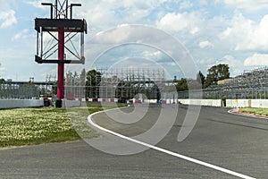 On the Grand Prix of Montreal Track