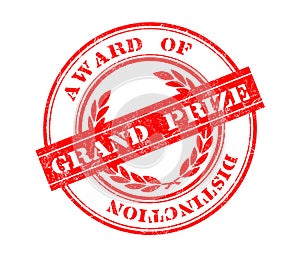 Grand Prize stamp