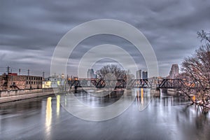 Grand Rapids Michigan Skyline photo